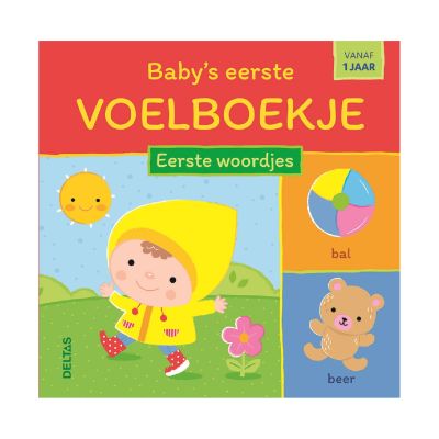 Deltas Boekje - Baby's Eerste Voelboekje - Eerste Woordjes