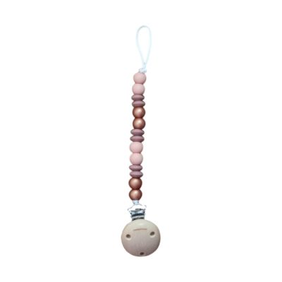 Chewies & More Sparkle Siliconen Speenclip Rose Gold