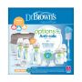 Dr. Brown's Options+ Anti-Colic Newborn Giftset Brede Halsfles