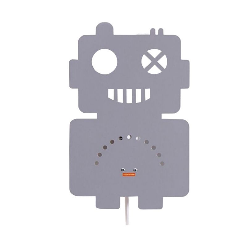 Roommate Robot Lamp Grey